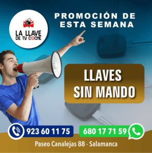 llaves de coche sin mando