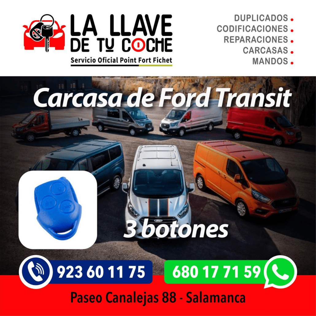 carcasa llave,ford,transit