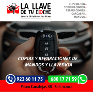 reparacion,duplicado de mandos kia,duplicado y copias llaves kia