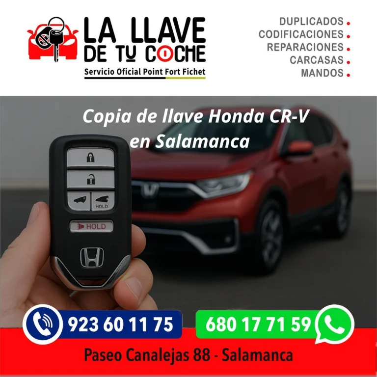 copia llave Honda CR-V
