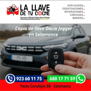 copia de llave de dacia jogger
